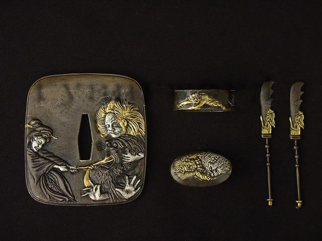 Full Tang Blade Japanese Sword Samurai Katana Shark Skin Saya - Masamune Swords-Samurai Katana Swords UK For Sale