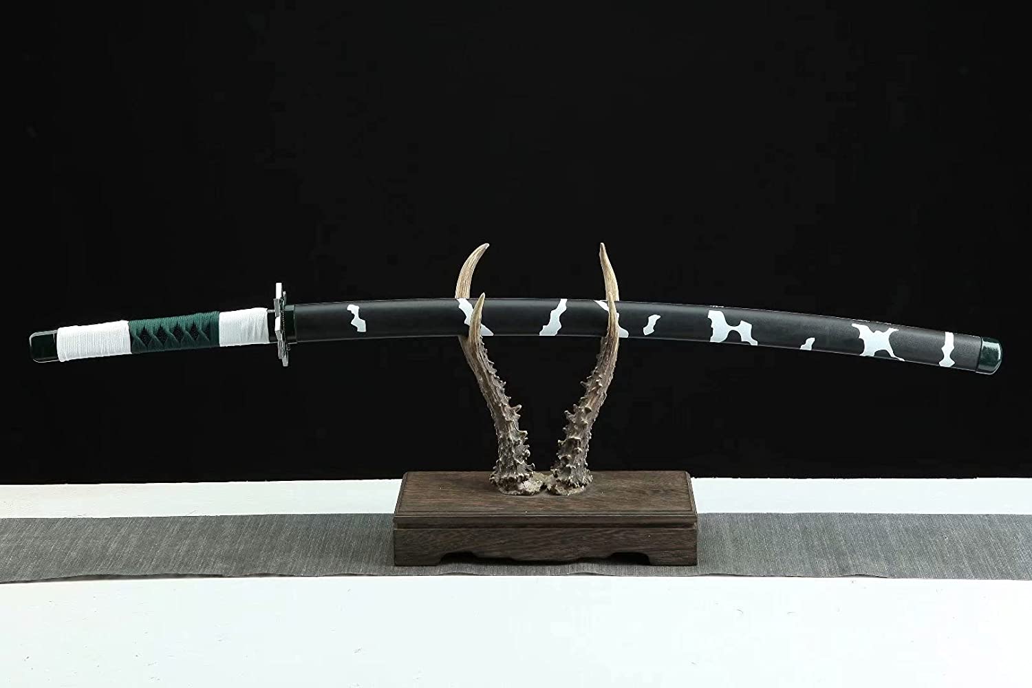 Handmade Demon Slayer Sword Rengoku Tanjirou Real Metal Full Tang Cosplay Replica