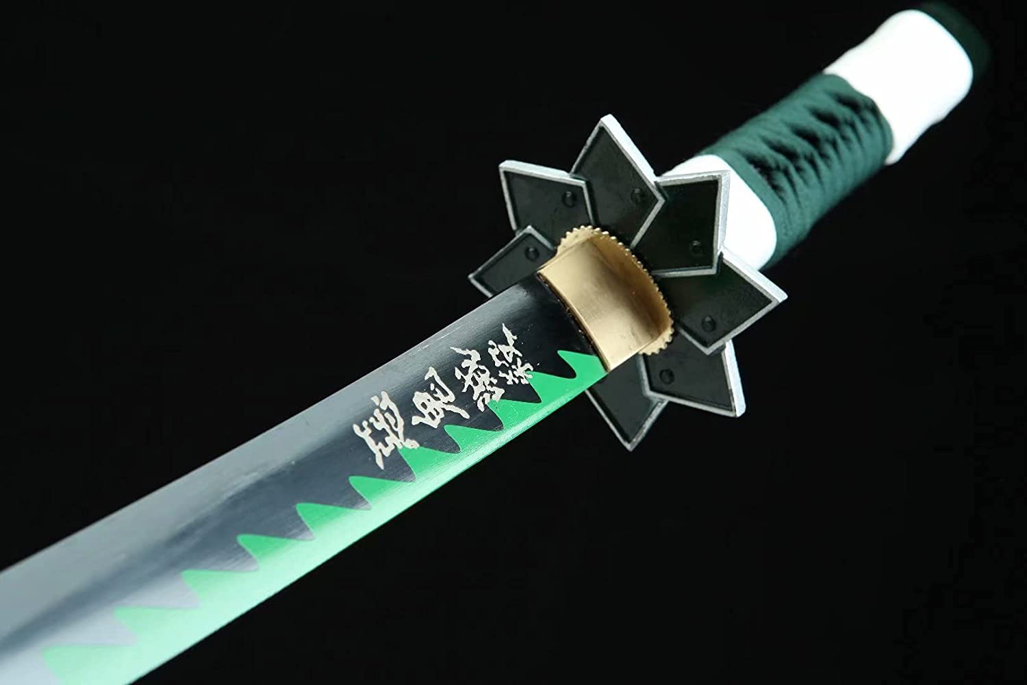 Handmade Demon Slayer Sword Rengoku Tanjirou Real Metal Full Tang Cosplay Replica