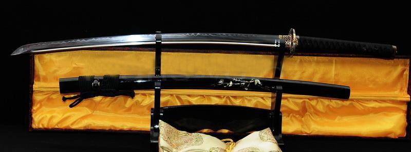 Full Tang Japanese Samurai Sword Razor Sharp Clay Tempered Blade - Masamune Swords-Samurai Katana Swords UK For Sale