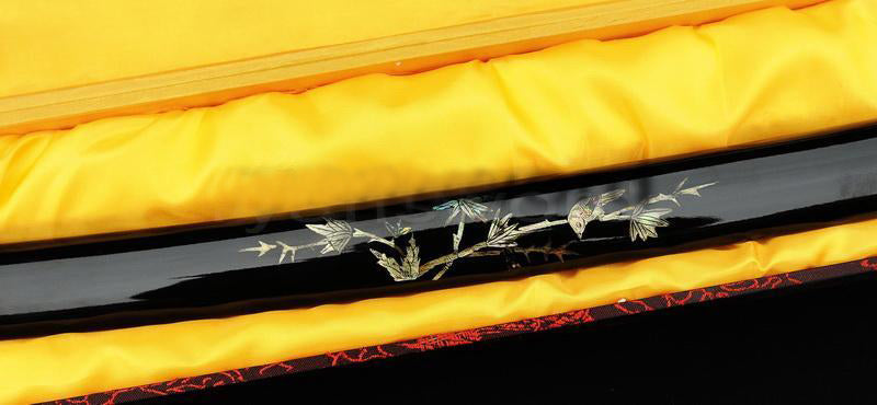 Full Tang Japanese Samurai Sword Razor Sharp Clay Tempered Blade - Masamune Swords-Samurai Katana Swords UK For Sale