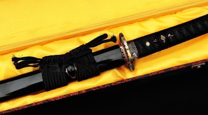 Full Tang Japanese Samurai Sword Razor Sharp Clay Tempered Blade - Masamune Swords-Samurai Katana Swords UK For Sale