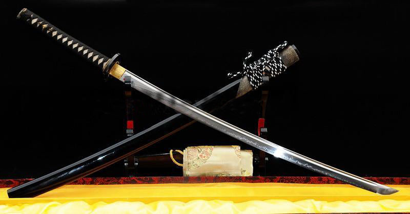 Authentic Handmade Samurai Sword Sharp Katana Clay Tempered Blade - Masamune Swords-Samurai Katana Swords UK For Sale