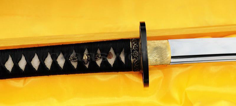 Authentic Handmade Samurai Sword Sharp Katana Clay Tempered Blade - Masamune Swords-Samurai Katana Swords UK For Sale