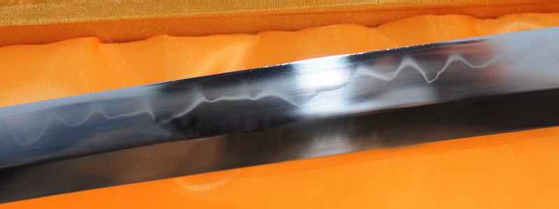 Japanese Clay Tempered Samurai Sowrd Katana Dragon Tsuba - Masamune Swords-Samurai Katana Swords UK For Sale