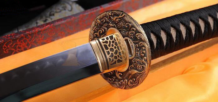 Handmade Japanese Samurai Sword Katana Functional Battle Ready Sahrpened - Masamune Swords-Samurai Katana Swords UK For Sale