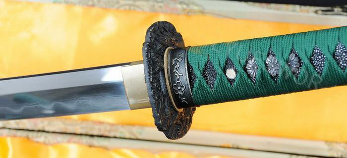 Authentic Folded Steel Katana Japanese Samurai Battle Ready Sword Functional - Masamune Swords-Samurai Katana Swords UK For Sale