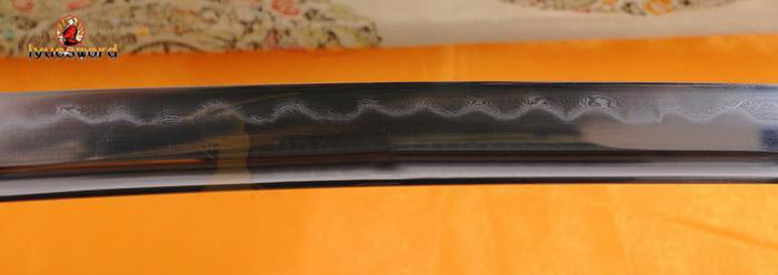 Handmade Japanese Samurai Battle Ready Sword Folded Clay Tempered Blade Katana - Masamune Swords-Samurai Katana Swords UK For Sale