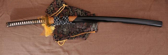 Authentic Clay Tempered Folded Steel Katana Japanese Samurai Sword - Masamune Swords-Samurai Katana Swords UK For Sale