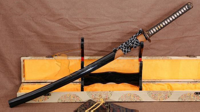 Authentic Clay Tempered Folded Steel Katana Japanese Samurai Sword - Masamune Swords-Samurai Katana Swords UK For Sale
