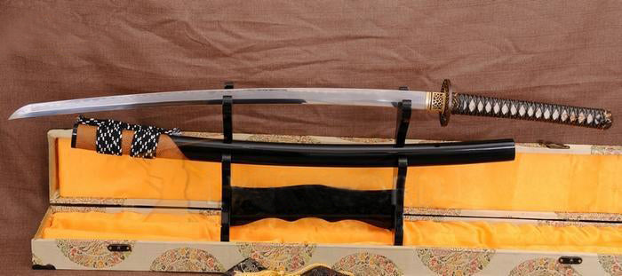 Authentic Clay Tempered Folded Steel Katana Japanese Samurai Sword - Masamune Swords-Samurai Katana Swords UK For Sale