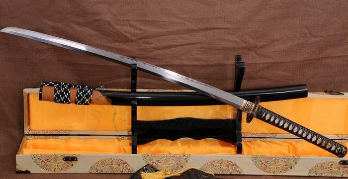Authentic Clay Tempered Folded Steel Katana Japanese Samurai Sword - Masamune Swords-Samurai Katana Swords UK For Sale