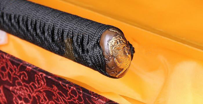40.6"clay Tempered Folded Steel Japanese Unokubi-zukuri Sword - Masamune Swords-Samurai Katana Swords UK For Sale