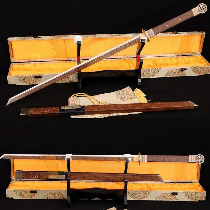 Full Tang Blade Chinese Sword Dao Folded Steel Sharp - Masamune Swords-Samurai Katana Swords UK For Sale