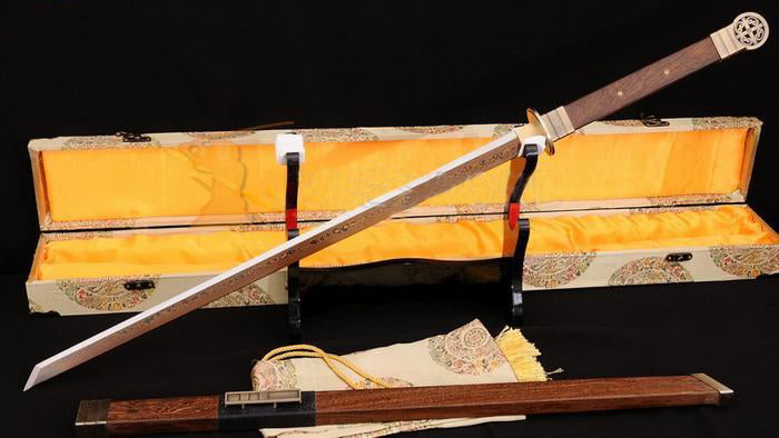 Full Tang Blade Chinese Sword Dao Folded Steel Sharp - Masamune Swords-Samurai Katana Swords UK For Sale