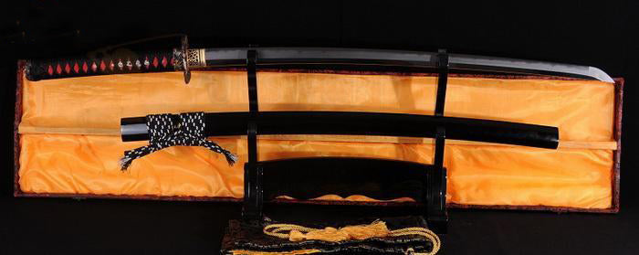 Top Quality Japanese Samurai Sword Katana Razor Sharp Clay Tempered Abrasive Blade - Masamune Swords-Samurai Katana Swords UK For Sale