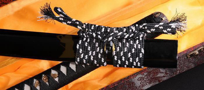 Authentic Japanese Samuria Sword Clay Tempered Katana Razor Sharp - Masamune Swords-Samurai Katana Swords UK For Sale