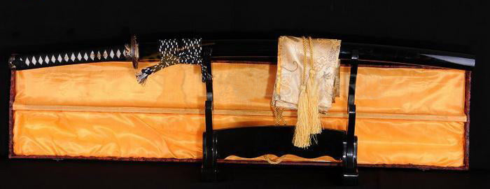 Authentic Japanese Samuria Sword Clay Tempered Katana Razor Sharp - Masamune Swords-Samurai Katana Swords UK For Sale