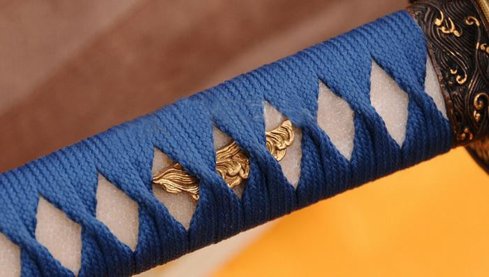 Clay Tempered Japanese Samurai Sword Katana Battle Ready Sharp - Masamune Swords-Samurai Katana Swords UK For Sale