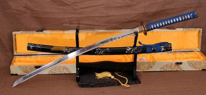 Clay Tempered Japanese Samurai Sword Katana Battle Ready Sharp - Masamune Swords-Samurai Katana Swords UK For Sale