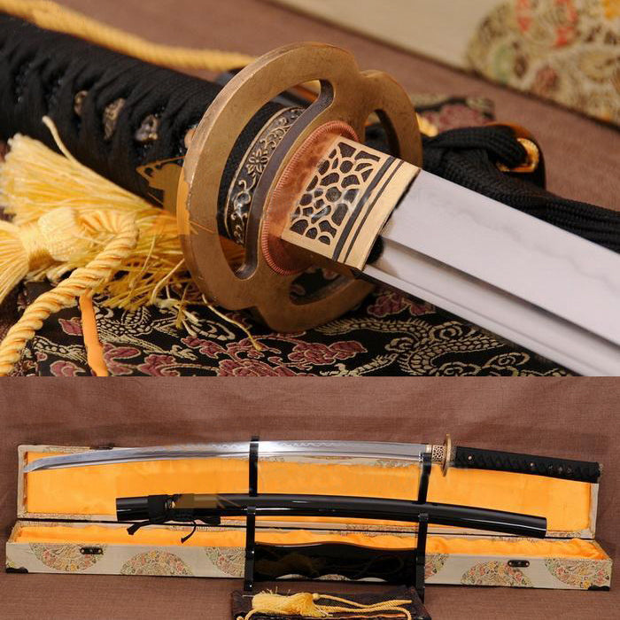 True Handmade Clay Tempered Japanese Samurai Sword Katana - Masamune Swords-Samurai Katana Swords UK For Sale