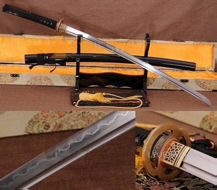 True Handmade Clay Tempered Japanese Samurai Sword Katana - Masamune Swords-Samurai Katana Swords UK For Sale