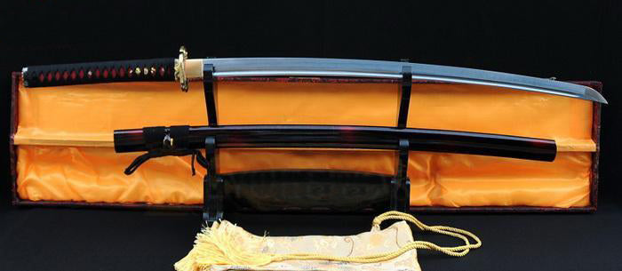 Handmade Razor Sharp Folded Steel Full Tang Blade Japanese Samurai Katana Sword - Masamune Swords-Samurai Katana Swords UK For Sale