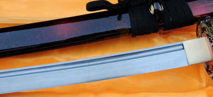Handmade Razor Sharp Folded Steel Full Tang Blade Japanese Samurai Katana Sword - Masamune Swords-Samurai Katana Swords UK For Sale