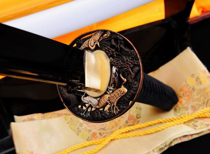 Authentic Black Steel Japanese Samurai Katana Swords - Masamune Swords-Samurai Katana Swords UK For Sale