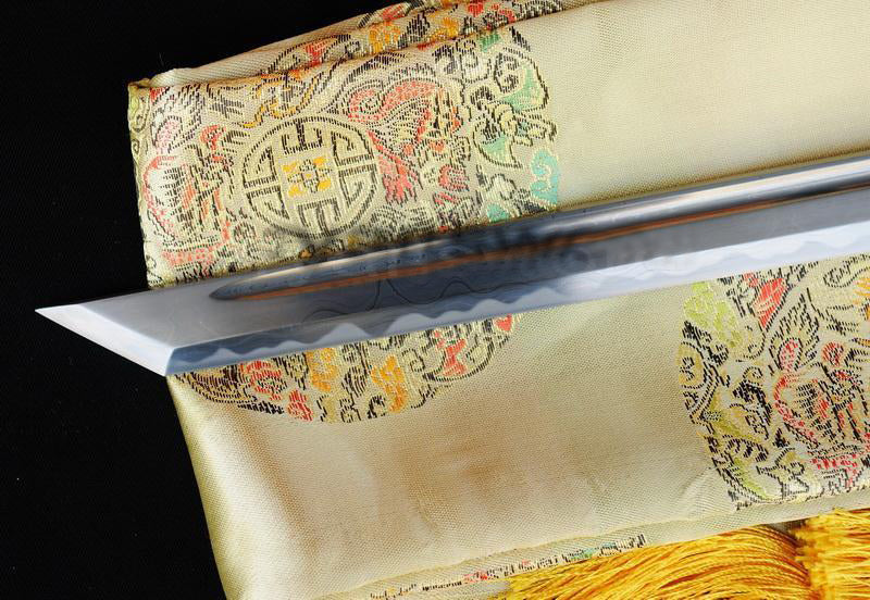 Japanese Samurai Ninja Sword Full Tang Folded Steel Sanmai Blade Sharp - Masamune Swords-Samurai Katana Swords UK For Sale