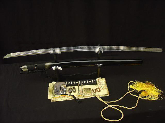 Full Tang Blade Japanese Sword Samurai Katana  Shark Skin Saya - Masamune Swords-Samurai Katana Swords UK For Sale