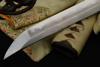 Clay Tempered+abrasive Japanese Samurai Sword Katana Full Tang Balde Sharp - Masamune Swords-Samurai Katana Swords UK For Sale