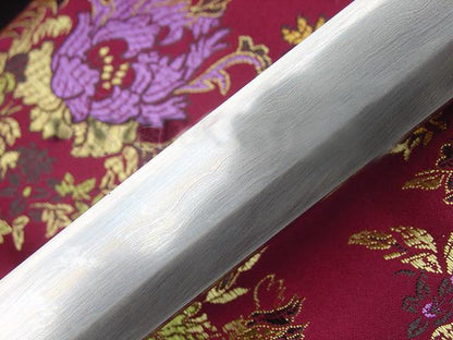 High Quality Japanese Samurai Sword Katana Sanmai Dragon Carved Full Tang Blade - Masamune Swords-Samurai Katana Swords UK For Sale