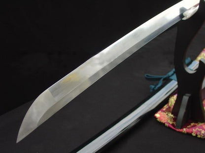 High Quality Japanese Samurai Sword Katana Sanmai Dragon Carved Full Tang Blade - Masamune Swords-Samurai Katana Swords UK For Sale