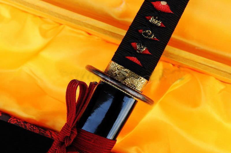 Handmade Clay Tempered Japanese Samurai Tanto Sword - Masamune Swords-Samurai Katana Swords UK For Sale