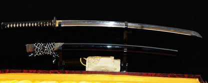 Authentic Handmade Samurai Sword Sharp Katana Clay Tempered Blade - Masamune Swords-Samurai Katana Swords UK For Sale