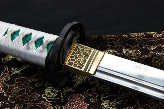 Hand Forged Blade Japanese Sword Samurai Katana Shark Skin Saya - Masamune Swords-Samurai Katana Swords UK For Sale