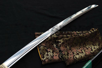 Hand Forged Blade Japanese Sword Samurai Katana Shark Skin Saya - Masamune Swords-Samurai Katana Swords UK For Sale