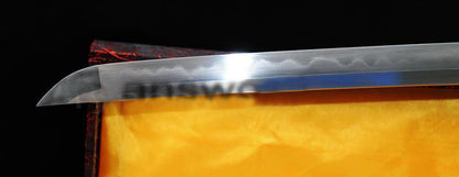 Handmade Japanese Samurai Sharp Blade Full Tang Katana Clay Tempered Blade - Masamune Swords-Samurai Katana Swords UK For Sale