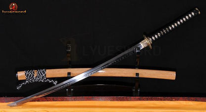 Handmade Japanese Samurai Sword Katana Functional Battle Ready Sahrpened - Masamune Swords-Samurai Katana Swords UK For Sale