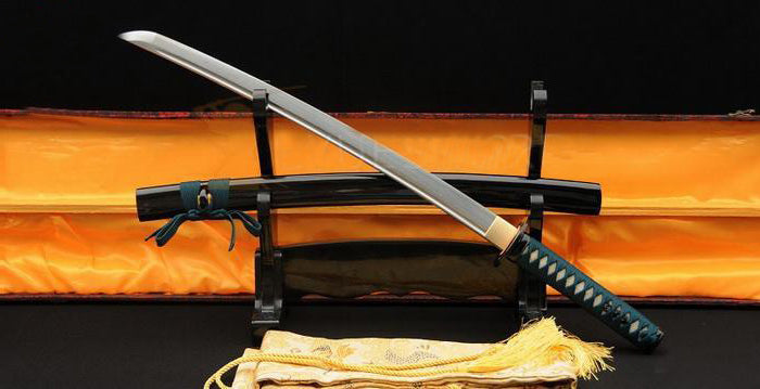 Folded Steel Samurai Wakizashi Sword Sharp Blade Iron Tsuba - Masamune Swords-Samurai Katana Swords UK For Sale