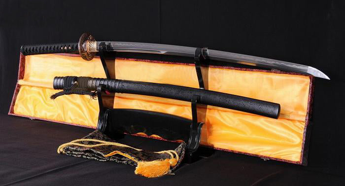 40.6&quot;clay Tempered Folded Steel Japanese Unokubi-zukuri Sword - Masamune Swords-Samurai Katana Swords UK For Sale