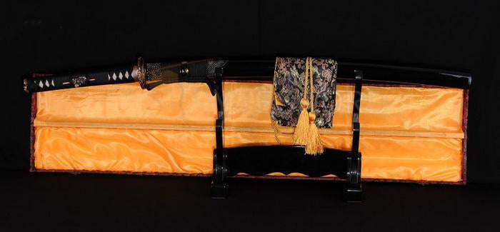 TOP QUALITY JAPANESE SAMURAI SWORD CLAY TEMPERED ABRASIVE FOLDED BLADE KATANA - Masamune Swords-Samurai Katana Swords UK For Sale