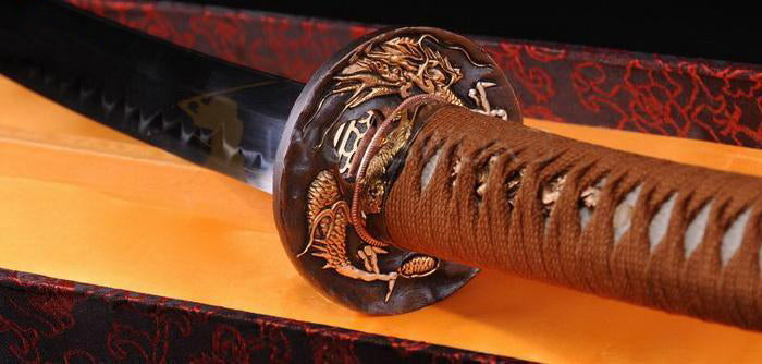 Functional Japanese Samurai Wakizashi Sword Razor Sharp Blade - Masamune Swords-Samurai Katana Swords UK For Sale