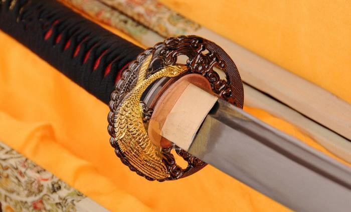 Handmade Razor Sharp Folded Steel Fulltang Blade Japanese Samurai Katana Sword - Masamune Swords-Samurai Katana Swords UK For Sale