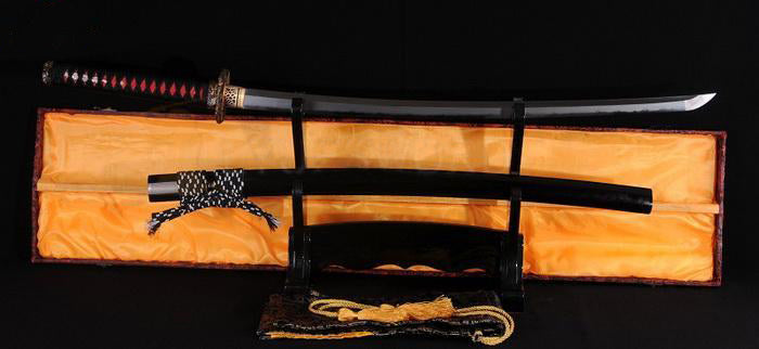 Top Quality Japanese Samurai Sword Katana Razor Sharp Clay Tempered Abrasive Blade - Masamune Swords-Samurai Katana Swords UK For Sale