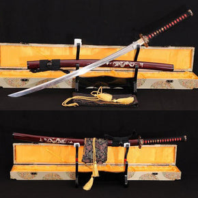 Japanese Samurai Battle Ready Dragon Sword Katana Clay Tempered Full Tang Blade - Masamune Swords-Samurai Katana Swords UK For Sale