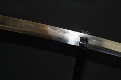 HANDMADE JAPANESE SAMURAI SWORD FOLDED STEEL CLAY TEMPERED KATANA SHARP BLADE - Masamune Swords-Samurai Katana Swords UK For Sale