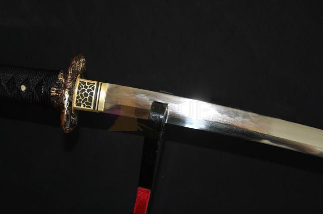 HANDMADE JAPANESE SAMURAI SWORD FOLDED STEEL CLAY TEMPERED KATANA SHARP BLADE - Masamune Swords-Samurai Katana Swords UK For Sale