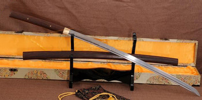 Japanese Samurai Sword Folded Steel Sword Katana Shirasaya - Masamune Swords-Samurai Katana Swords UK For Sale